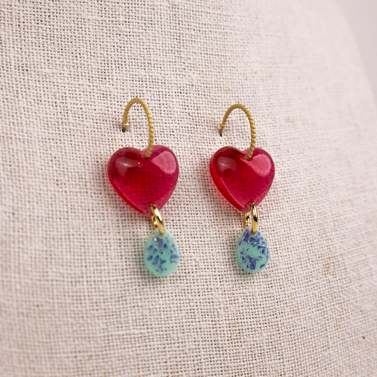 Reina Corazones Aro Mini