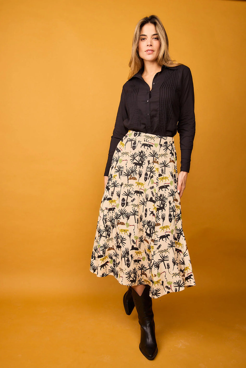 FALDA HOJAS SELVA Smile