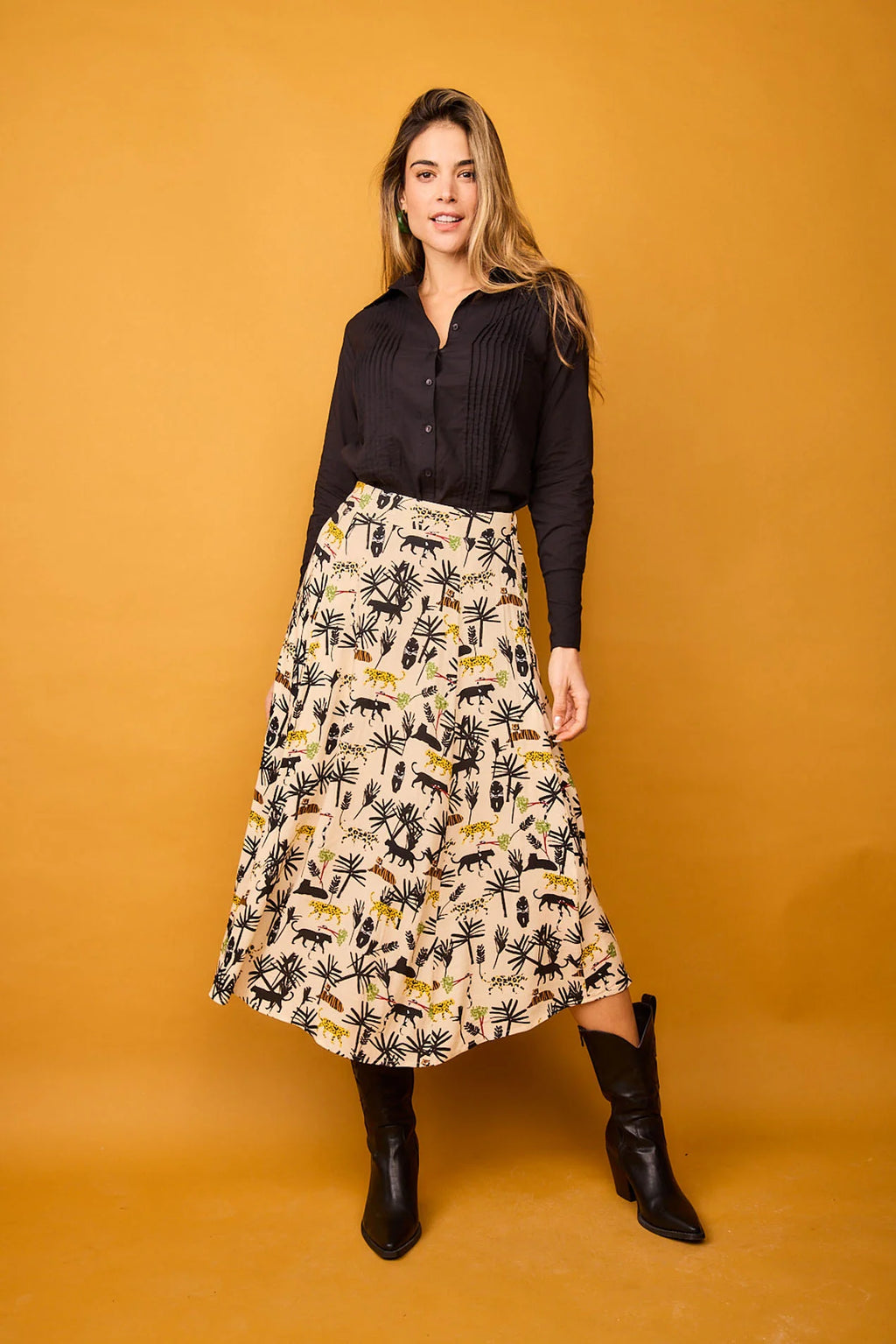 FALDA HOJAS SELVA Smile