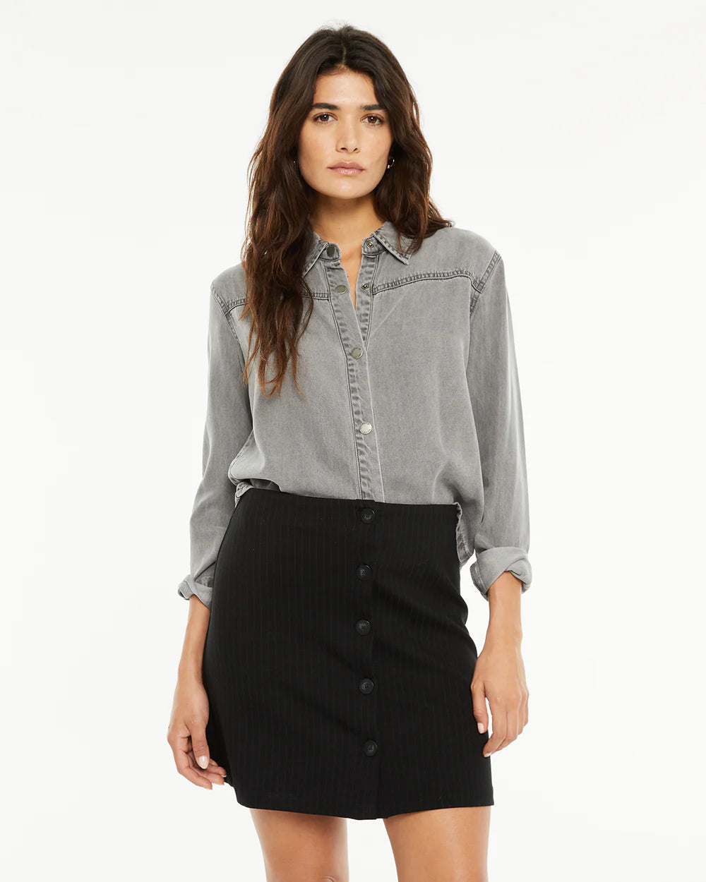 CAMISA TENCEL BOLSILLOS System Action