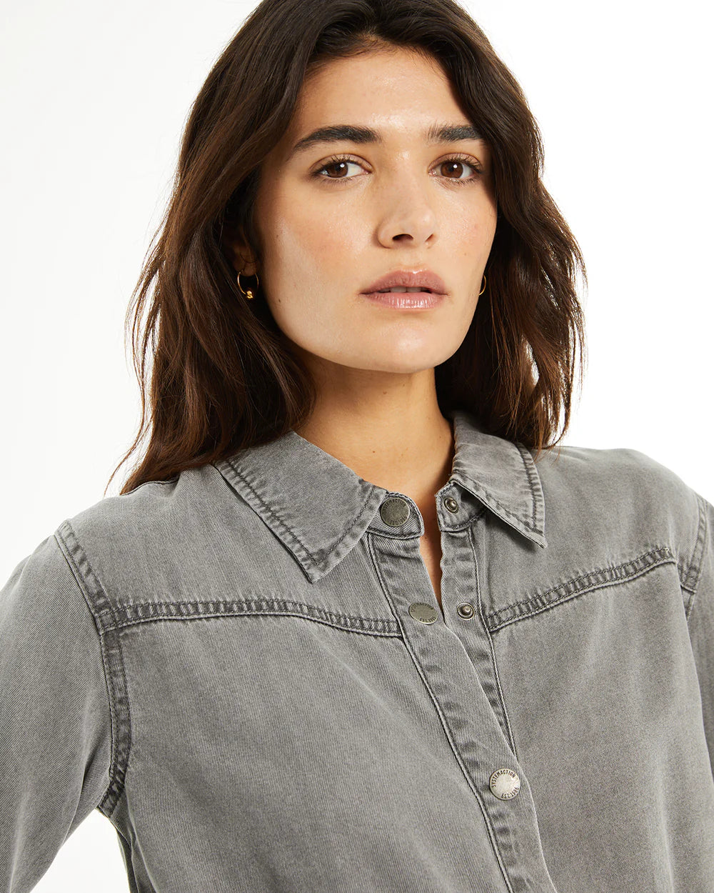 CAMISA TENCEL BOLSILLOS System Action