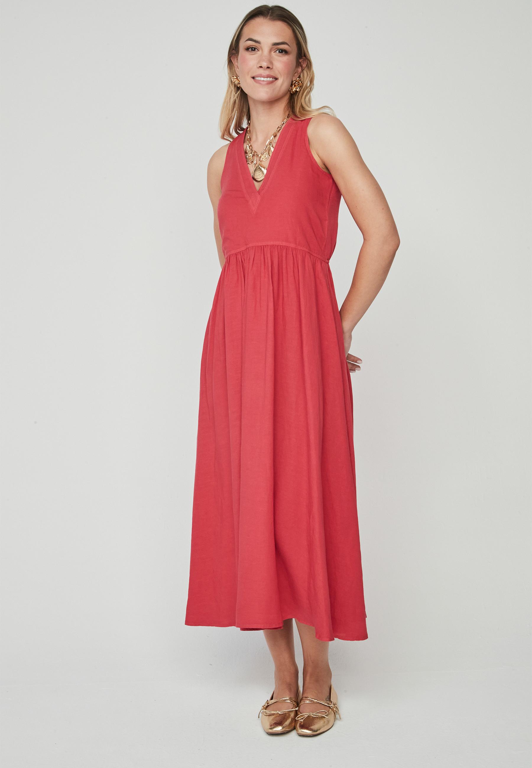Vestido SHI coral