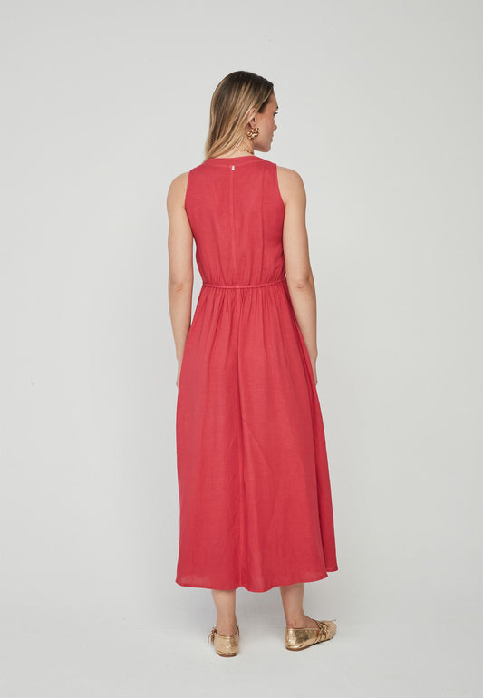 Vestido SHI coral